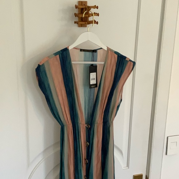 Vix Paula Hermanny Mani Fugi Caftan Sz LG - Picture 3 of 11